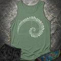 Golden Ratio Flower Spiral Comfort Tank