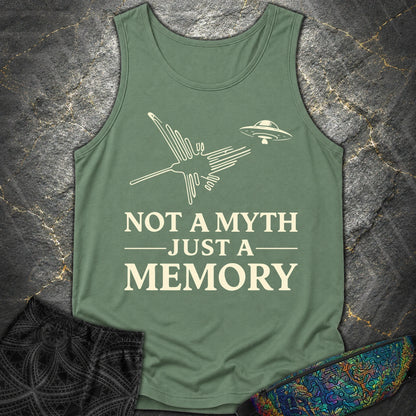 NOT MYTH JUST MEMORY - NOT MYTH JUST MEMORY Comfort Tank Top - Light Green
