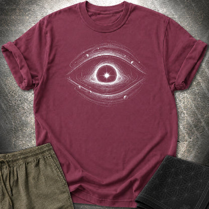 Eye Of The Void T-Shirt - Eye Of The Void T-Shirt - Maroon