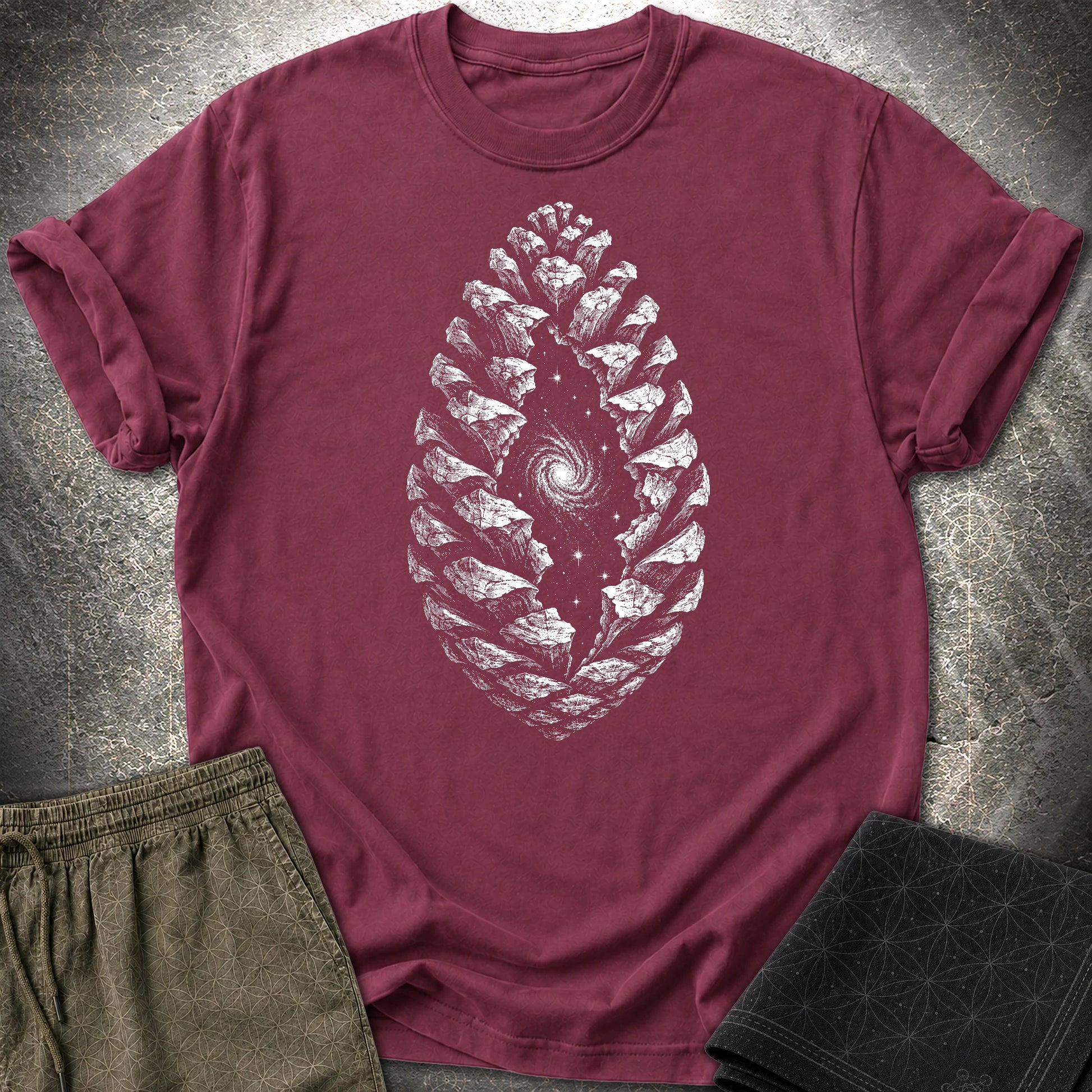 Seed of the Infinite T-Shirt - Seed of the Infinite T-Shirt - Maroon