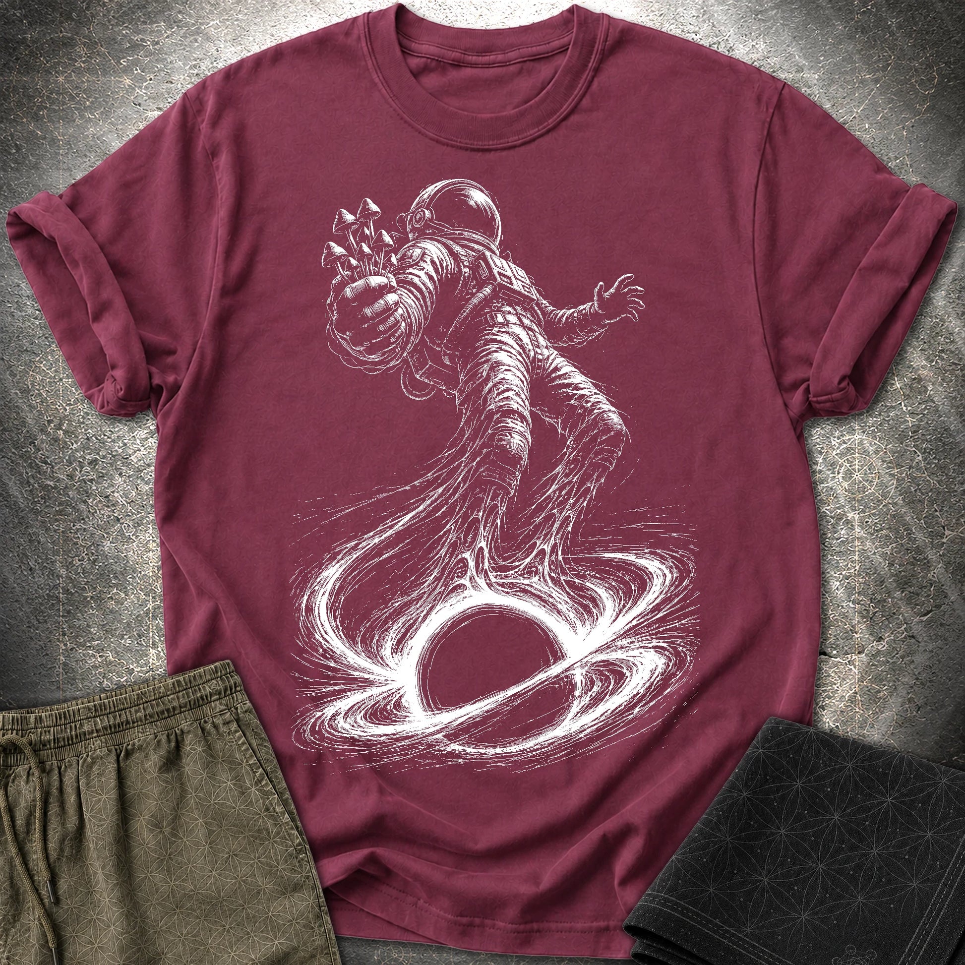 Into The Void - Into The Void T-Shirt - Maroon