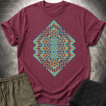 Triune Signal Temple - Triune Signal Temple T-Shirt - Maroon
