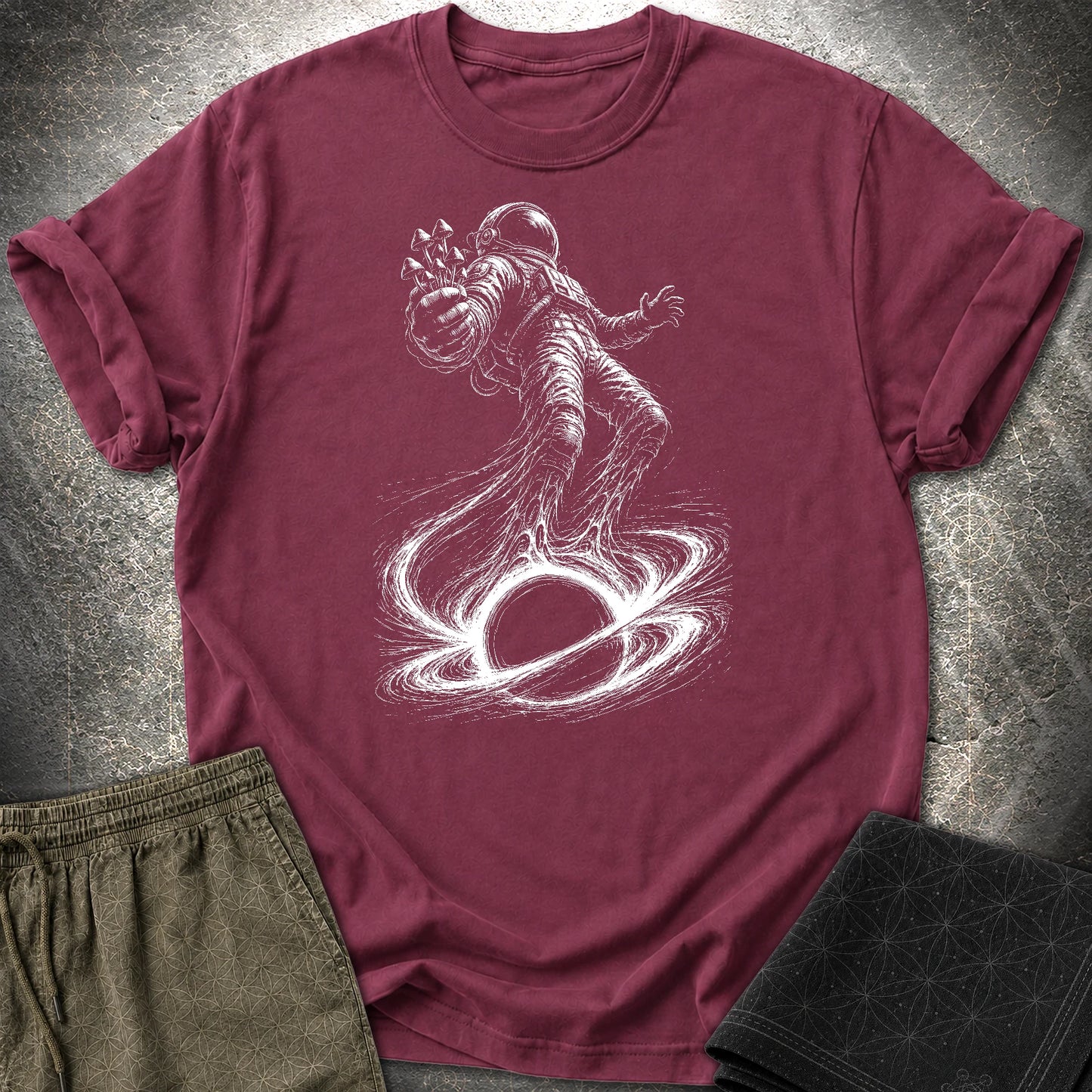 Into The Void T-Shirt - Into The Void T-Shirt - Maroon