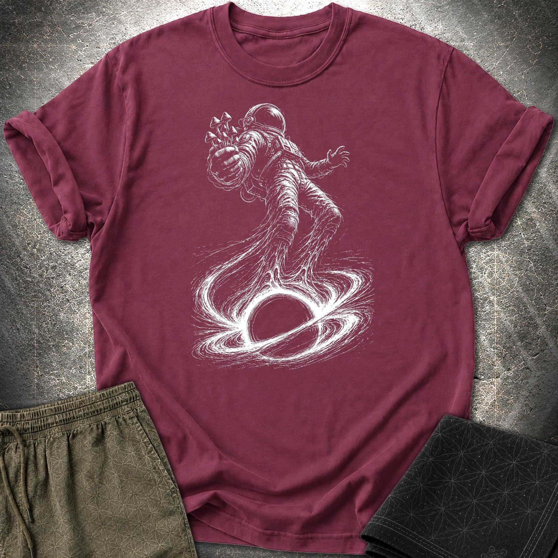 Into The Void T-Shirt - Into The Void T-Shirt - Maroon