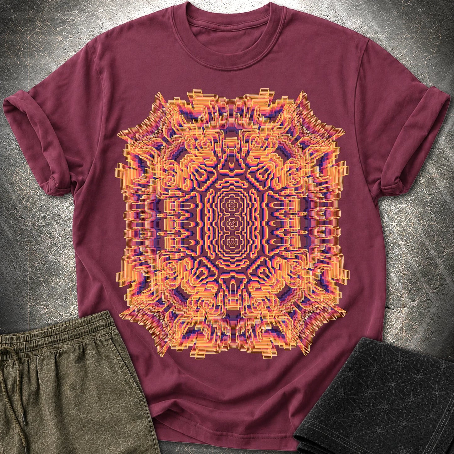 Resonance Engine - Resonance Engine T-Shirt - Maroon