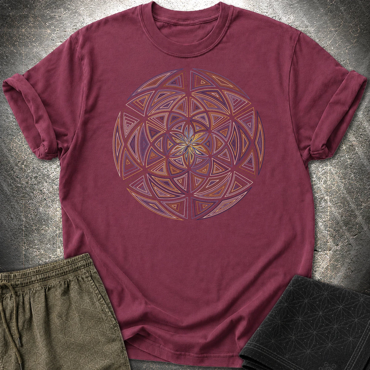 Seed Expansion T-Shirt - Seed Expansion T-Shirt - Maroon