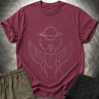 Void Scarab - Void Scarab T-Shirt - Maroon