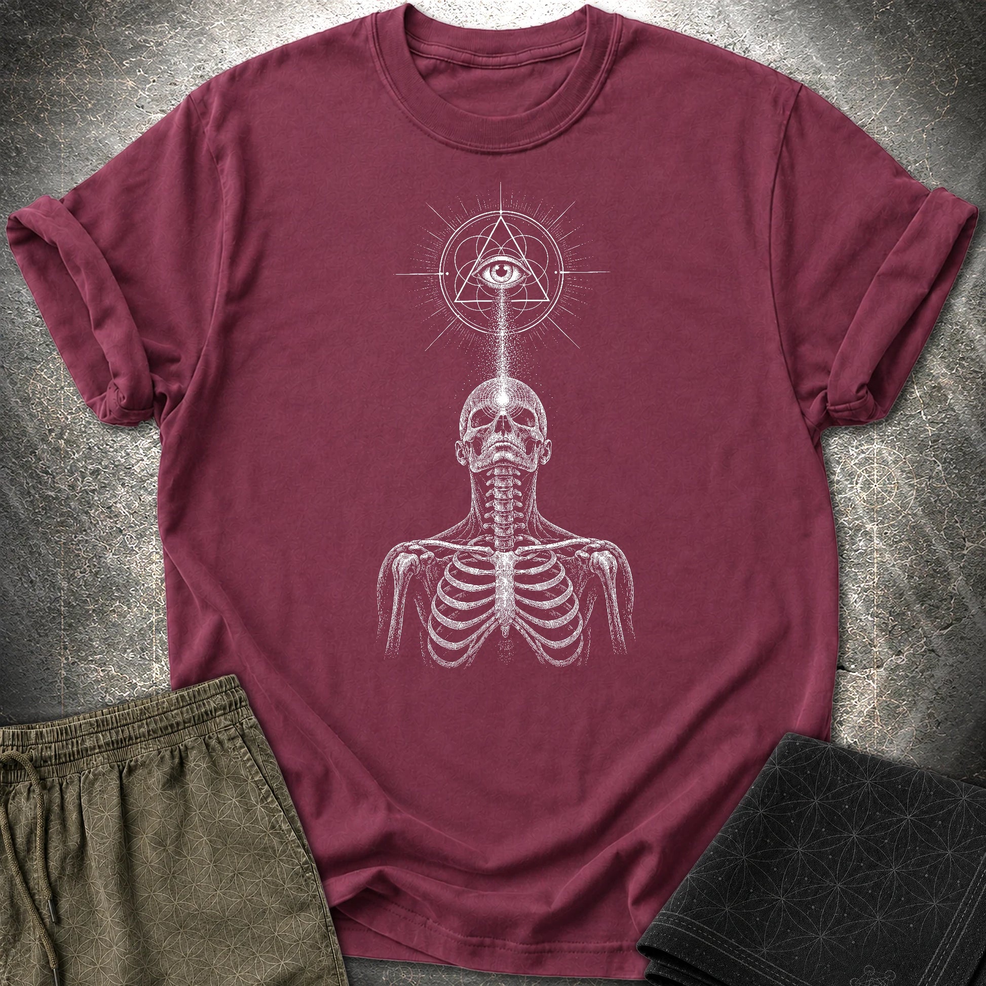 Vessel T-Shirt - Vessel T-Shirt - Maroon