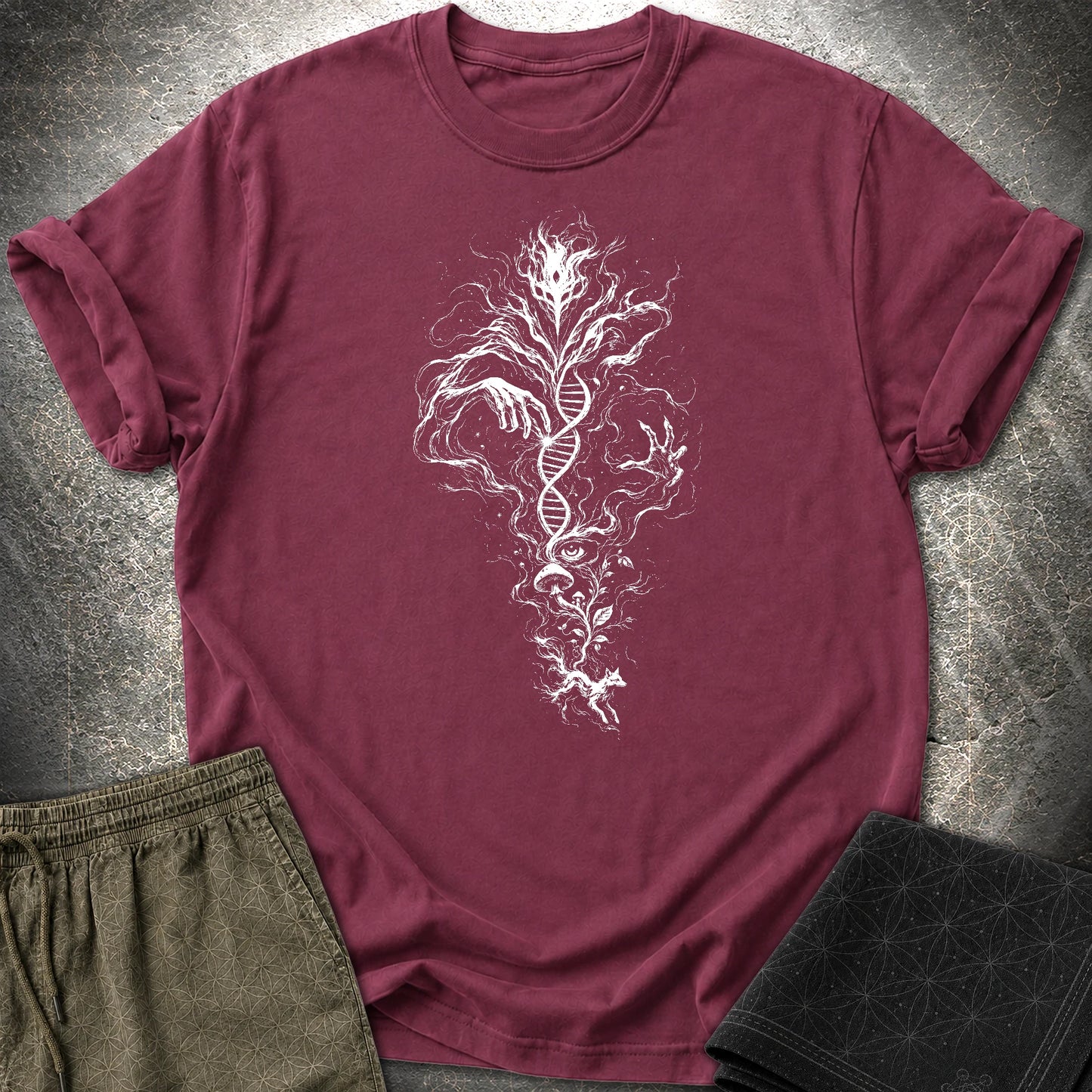 Life's Engineer T-Shirt - Life's Engineer T-Shirt - Maroon