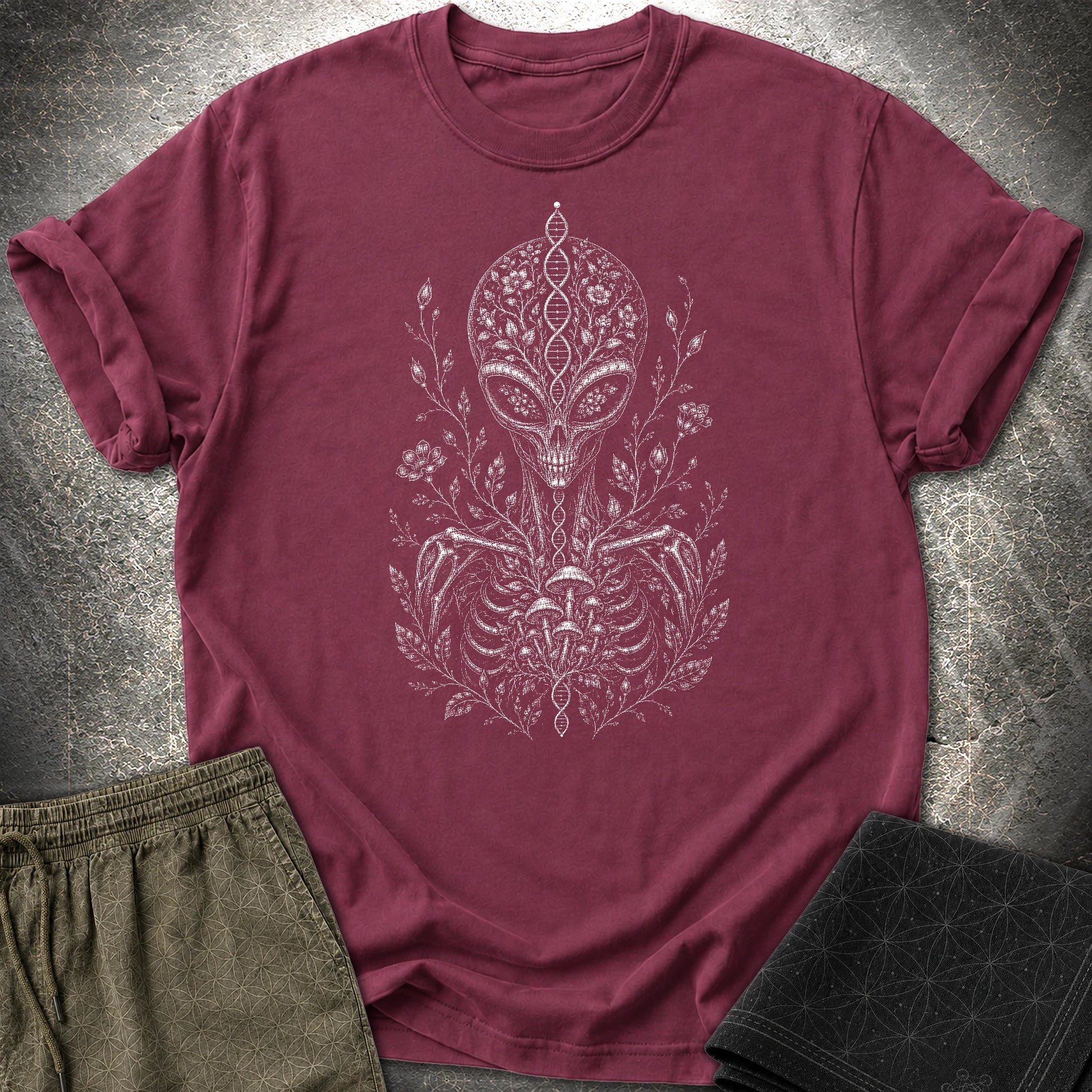 Ultraterrestrial T-Shirt - Ultraterrestrial T-Shirt - Maroon