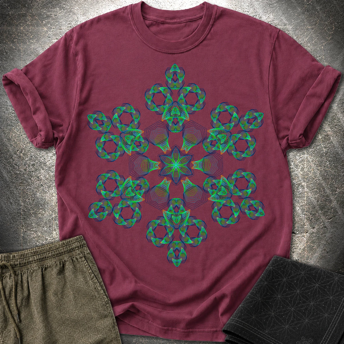 1 - 1 T-Shirt - Maroon