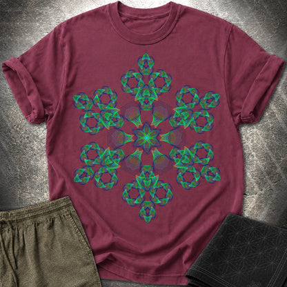1 - 1 T-Shirt - Maroon