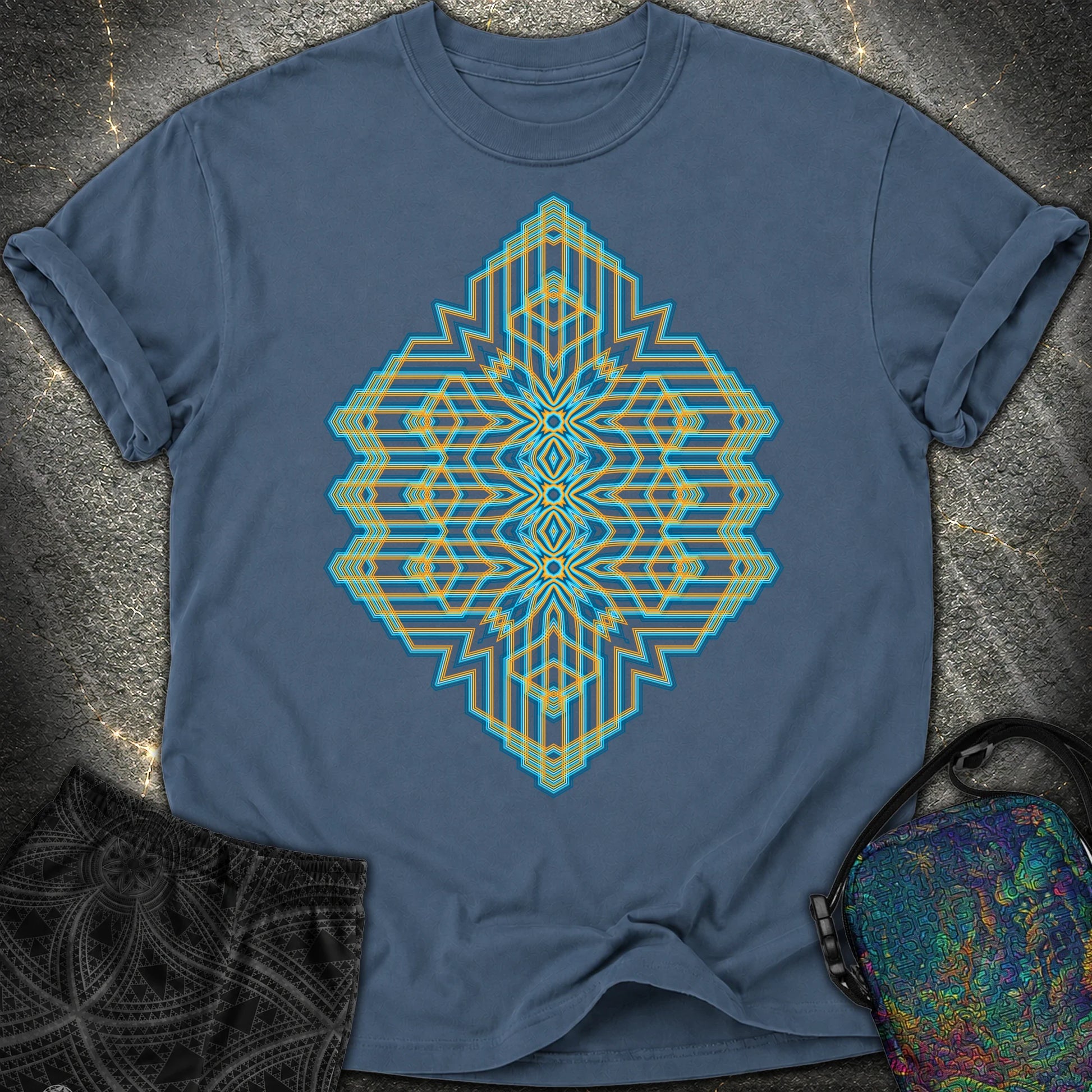 Triune Signal Temple - Triune Signal Temple Comfort T-Shirt - Midnight