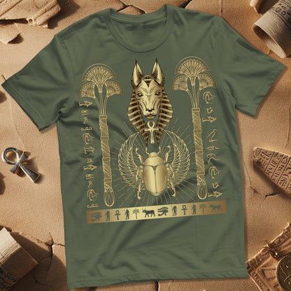 Anubis Ankh Scarab Egypt T-Shirt