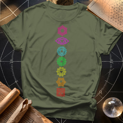 7 Chakras T-Shirt