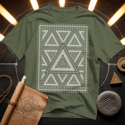 Framed Tetrahedron T-Shirt