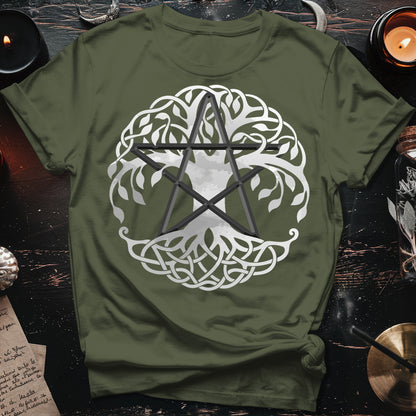 Pagan Celtic Tree Wicca T-Shirt