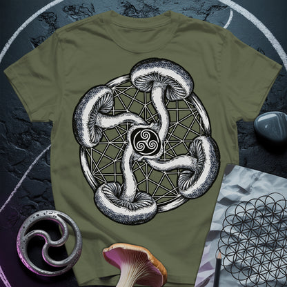 Fungal Flow of the Triskelion T-Shirt