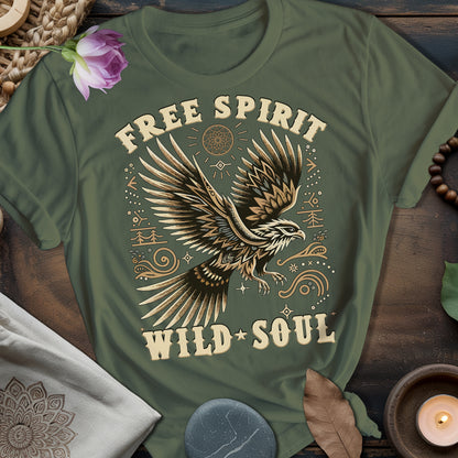 Free Spirit Wild Soul Eagle T-Shirt