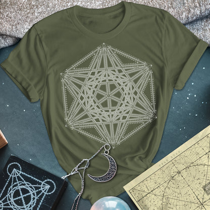 Organic Metatron's Cube T-Shirt