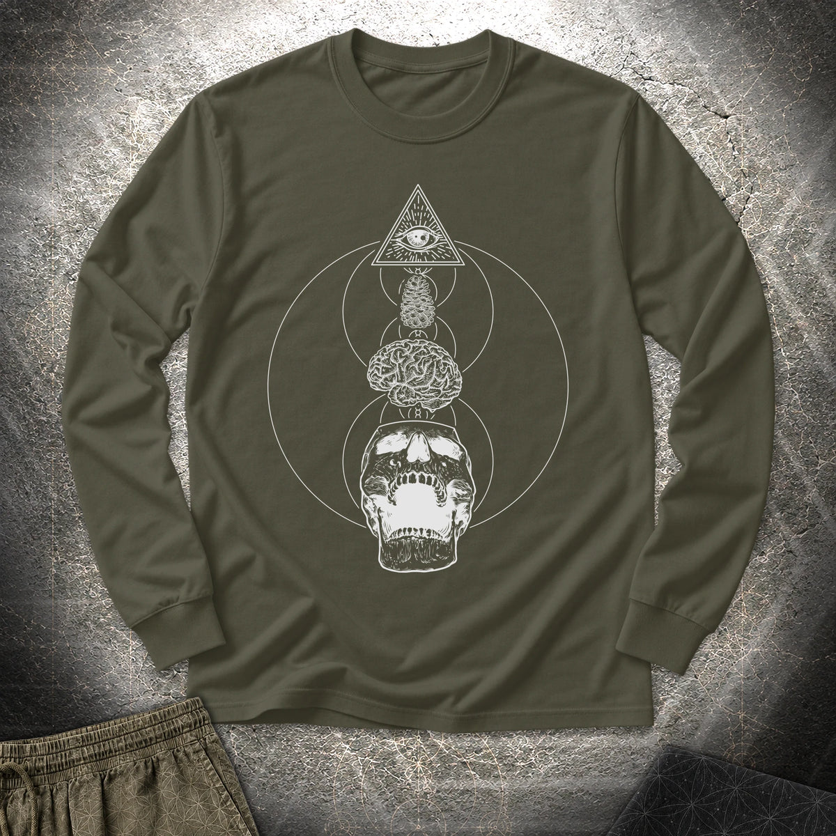 Tools Of The Trade - Tools Of The Trade Long Sleeve Shirt - Military Green