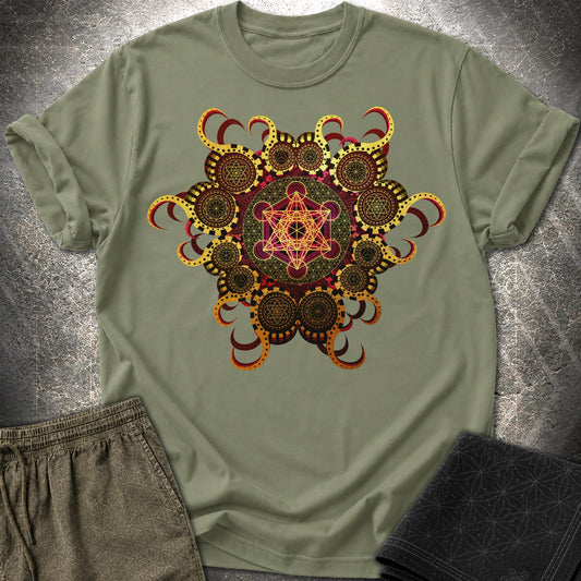 Organic Metatron - Organic Metatron T-Shirt - Military Green