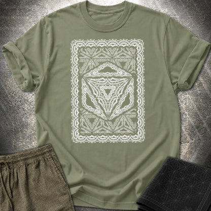 Framed Octahedron T-Shirt - Framed Octahedron T-Shirt - Military Green
