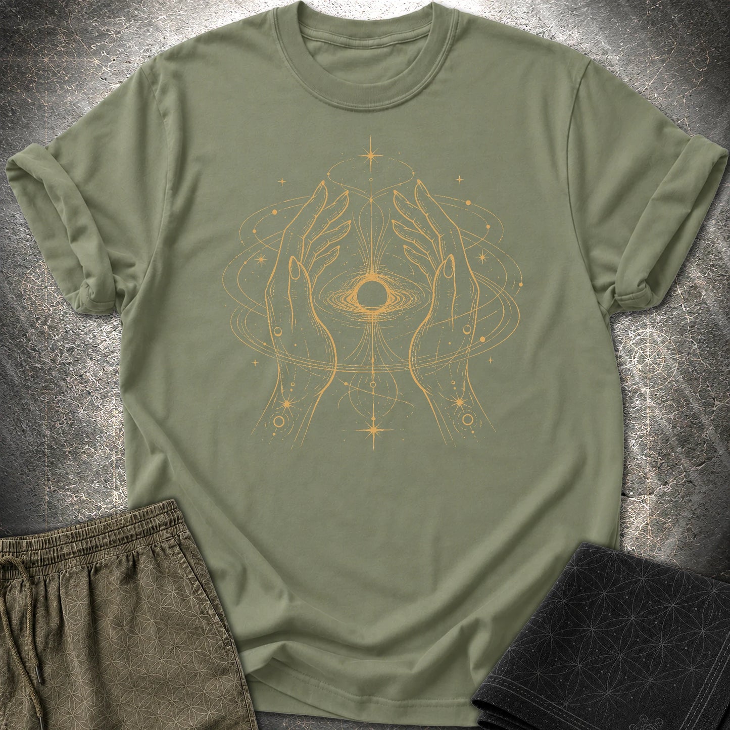 Illusion Of Control T-Shirt - Illusion Of Control T-Shirt - Military Green