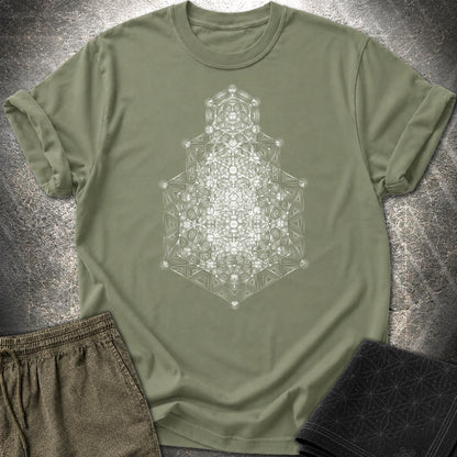 Tower Mosaic T-Shirt - Tower Mosaic T-Shirt - Military Green