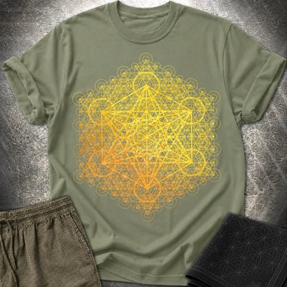 Metatron's Transcendence T-Shirt - Metatron's Transcendence T-Shirt - Military Green