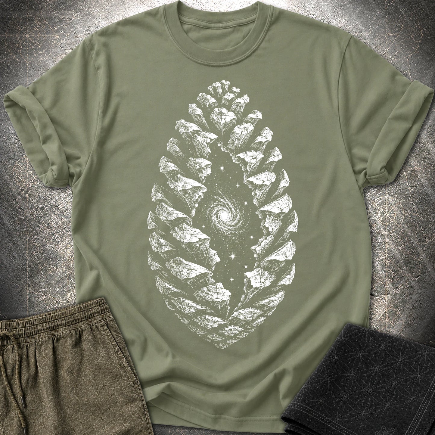 Seed of the Infinite - Seed of the Infinite T-Shirt - Military Green