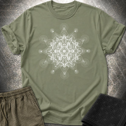 Star Mosaic T-Shirt - Star Mosaic T-Shirt - Military Green
