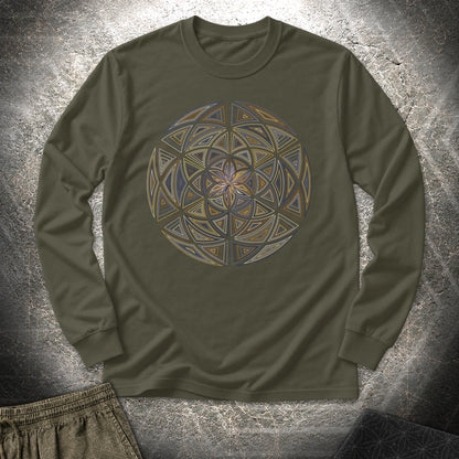 Seed Expansion Long Sleeve Shirt - Seed Expansion Long Sleeve Shirt - Military Green