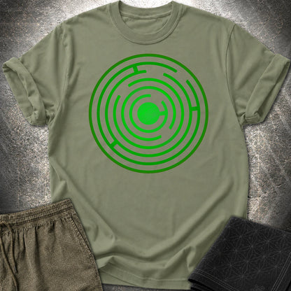 Maze of Mind T-Shirt - Maze of Mind T-Shirt - Military Green