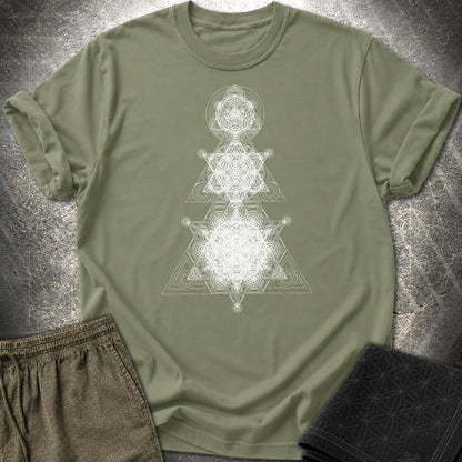 Sacred Tower T-Shirt - Sacred Tower T-Shirt - Military Green