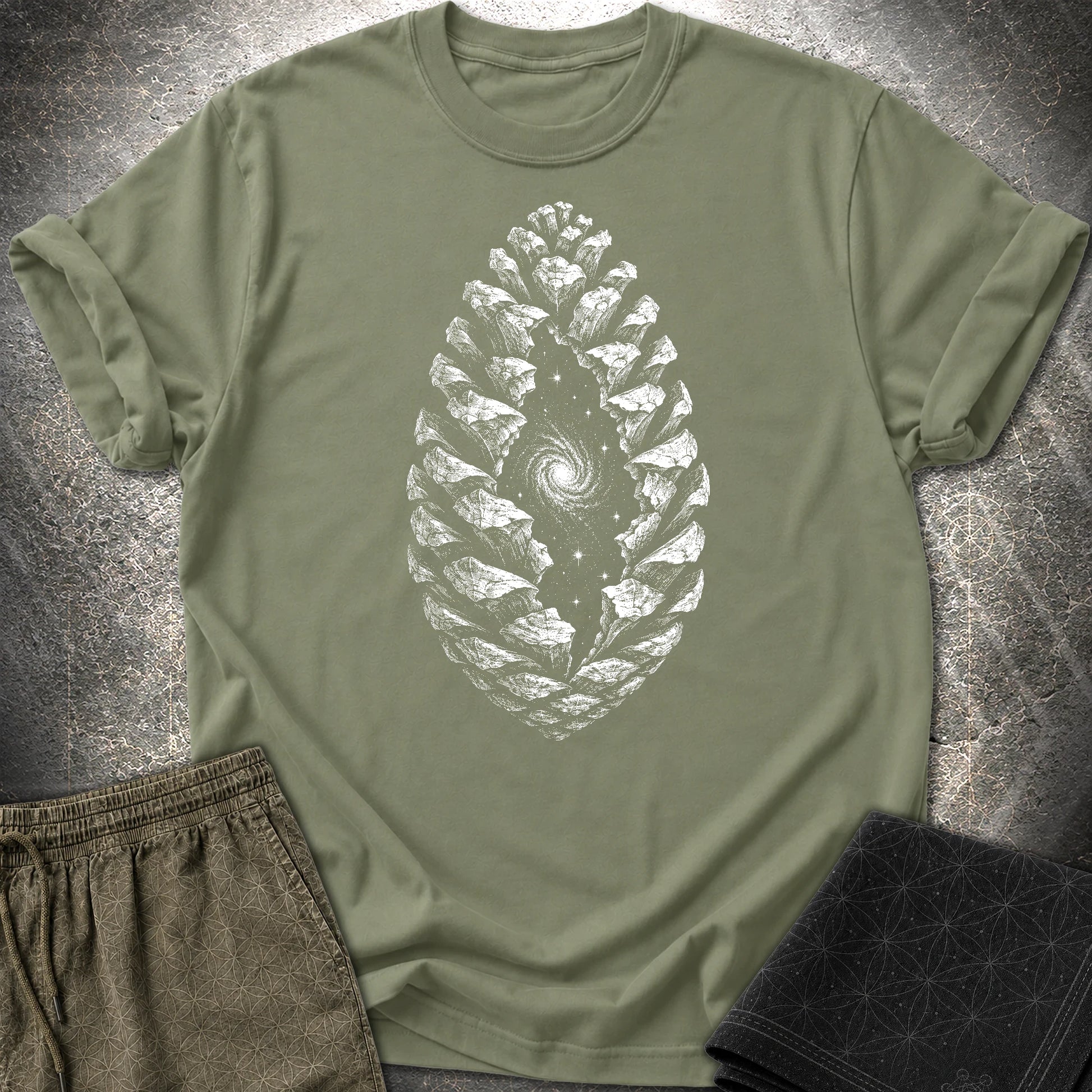 Seed of the Infinite T-Shirt - Seed of the Infinite T-Shirt - Military Green