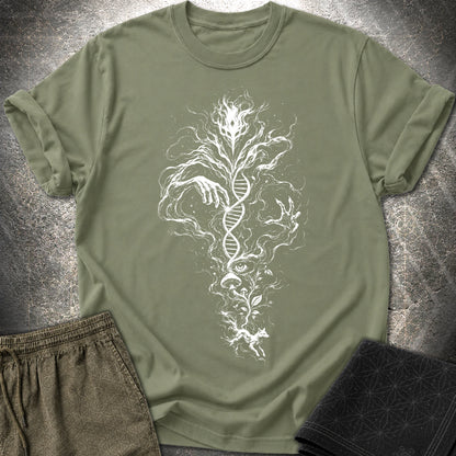 Life's Engineer - Life's Engineer T-Shirt - Military Green