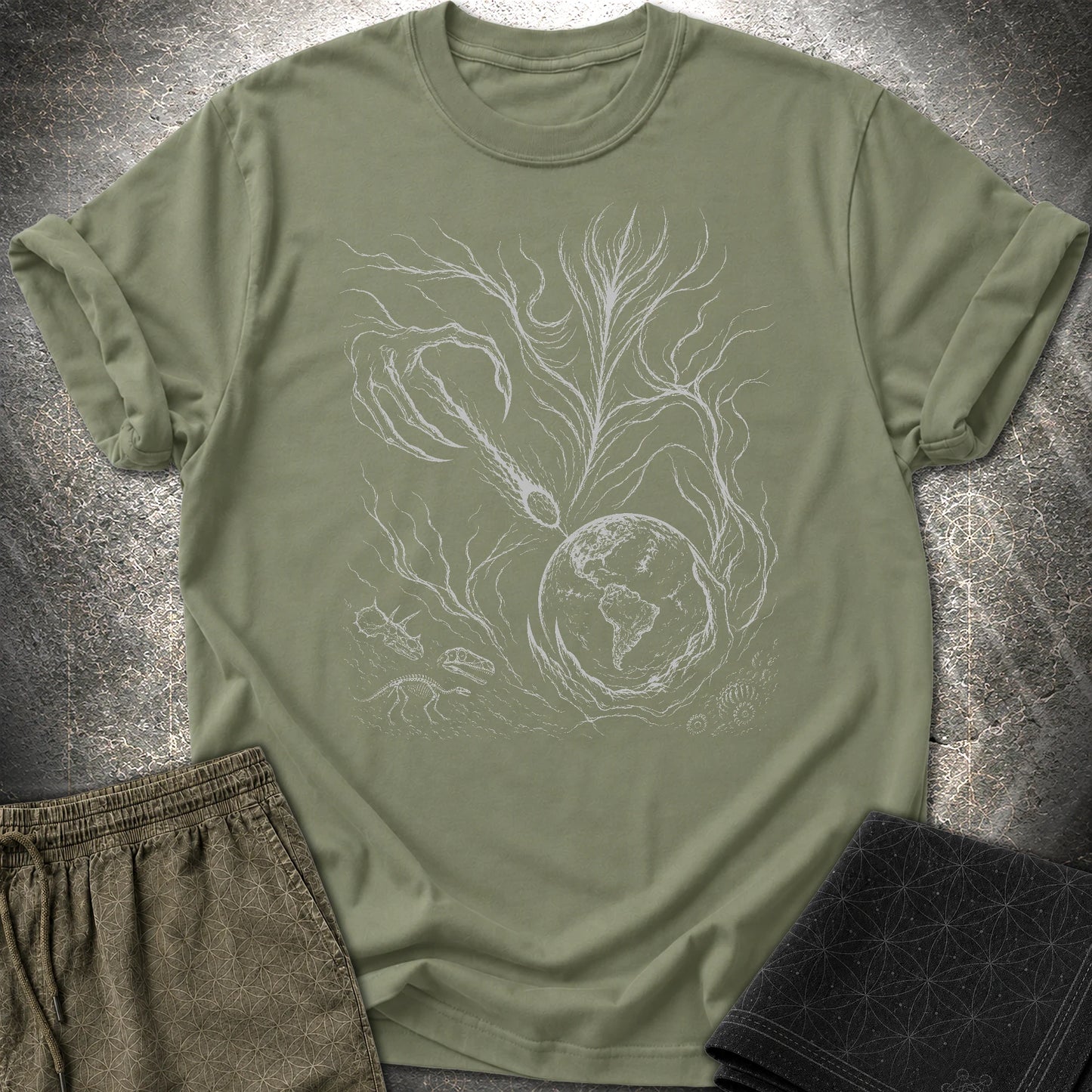 New Beginning T-Shirt - New Beginning T-Shirt - Military Green