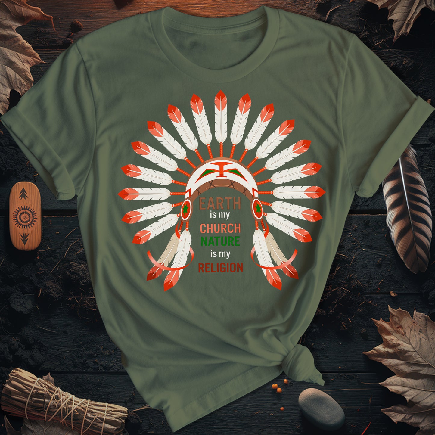 Earth Is My Church T-Shirt