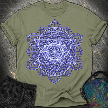 Vesica Eye Of The Universe - Vesica Eye Of The Universe Comfort T-Shirt - Moss