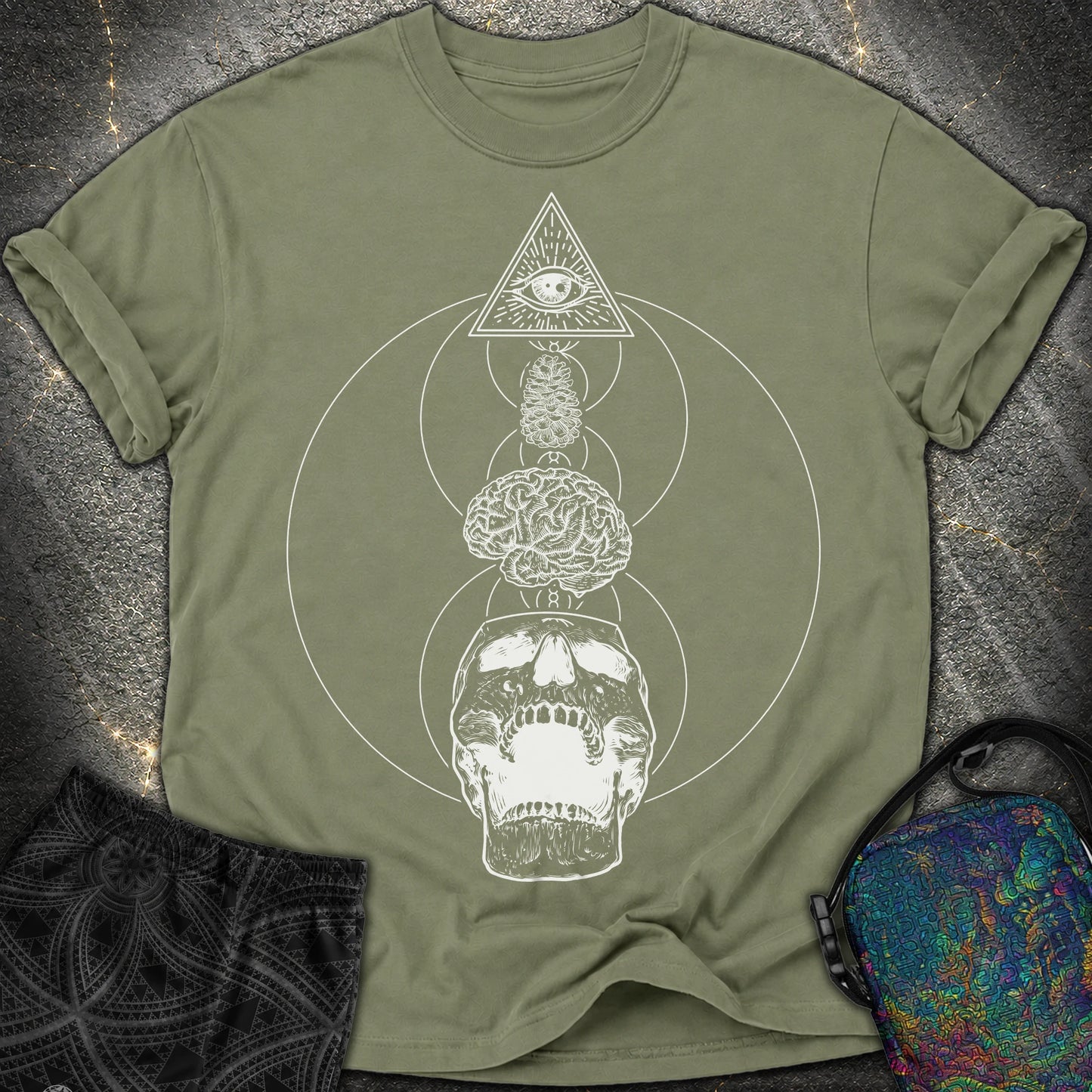 Tools Of The Trade T-Shirt - Tools Of The Trade Comfort T-Shirt - Moss