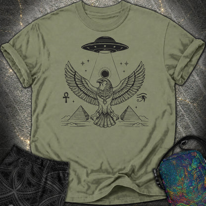 Shadow Falcon Under Alien Light - Shadow Falcon Under Alien Light Comfort T-Shirt - Moss