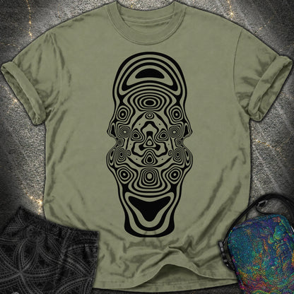 Mind Blown Black Comfort T-Shirt - Mind Blown Black Comfort T-Shirt - Moss