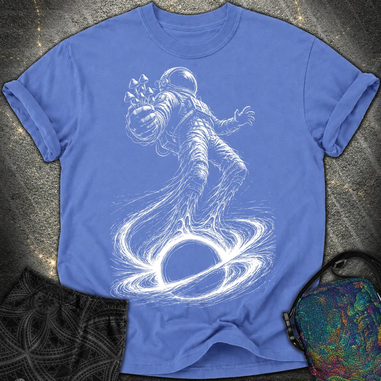 Into The Void - Into The Void Comfort T-Shirt - Mystic Blue