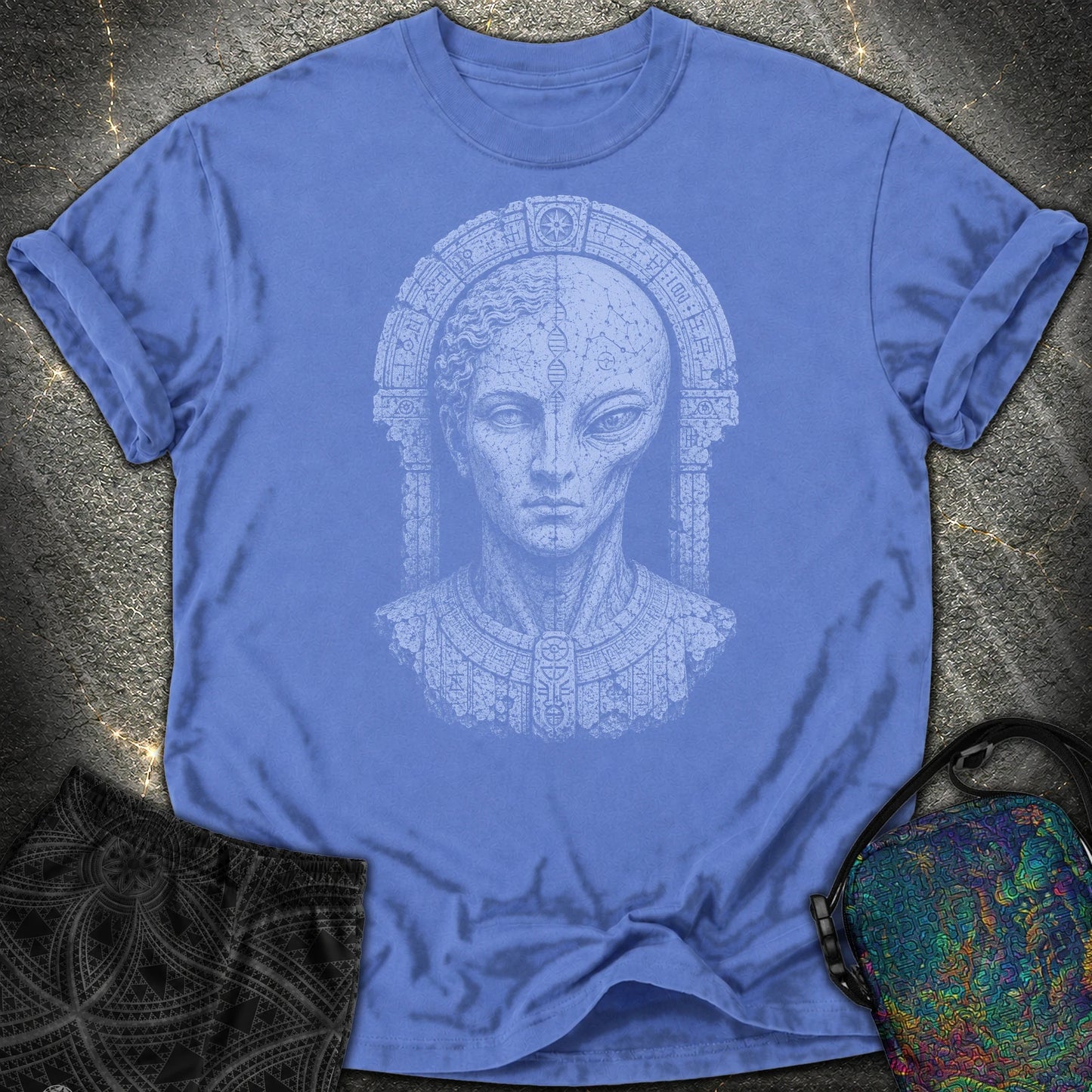 Ancestor Comfort T-Shirt - Ancestor Comfort T-Shirt - Mystic Blue
