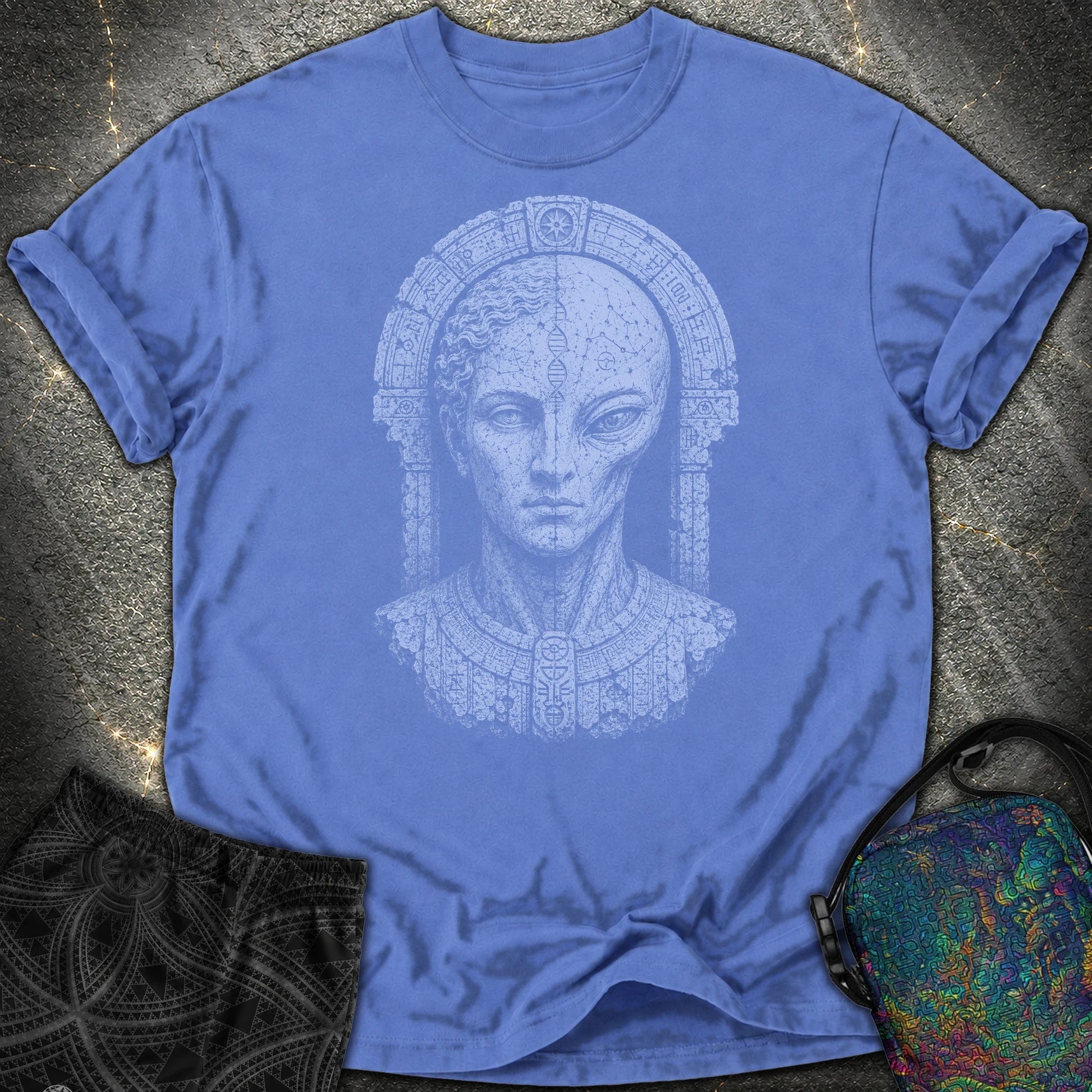 Ancestor Comfort T-Shirt - Ancestor Comfort T-Shirt - Mystic Blue