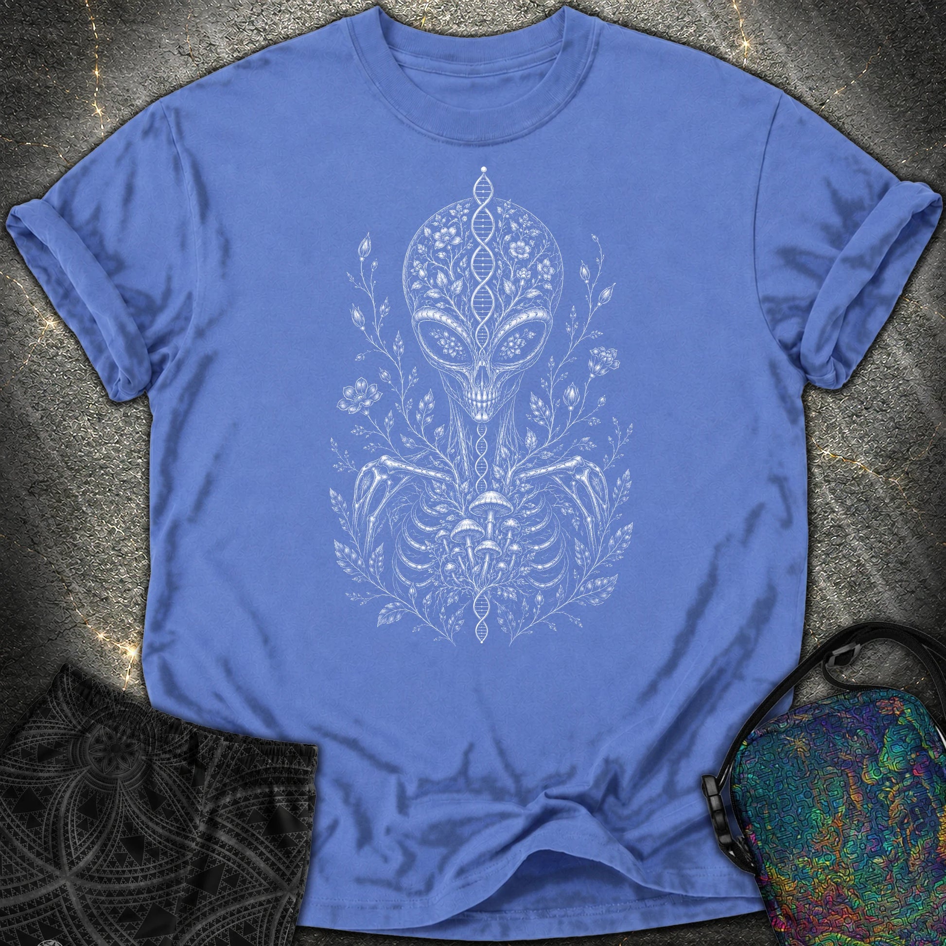 Ultraterrestrial Comfort T-Shirt - Ultraterrestrial Comfort T-Shirt - Mystic Blue