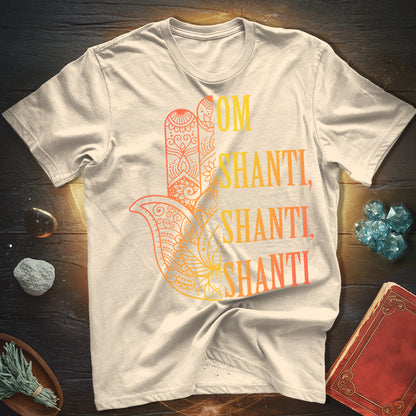 Hamsa Om Shanti T-Shirt