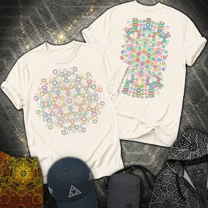 Frequency Of Color - Frequency Of Color 2 Sided T-Shirt - Natural