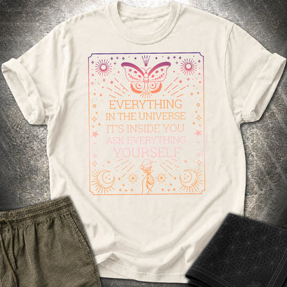 Universe Inside You T-Shirt - Universe Inside You T-Shirt - Natural